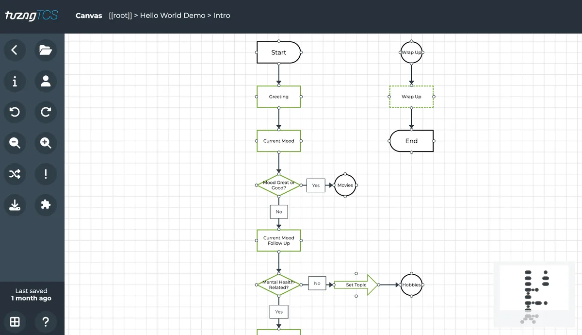 tuzag Development Studio screenshot